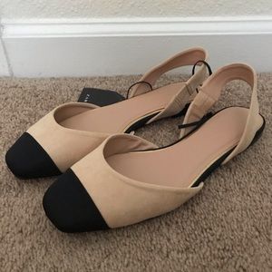 Zara Sling Back Flats